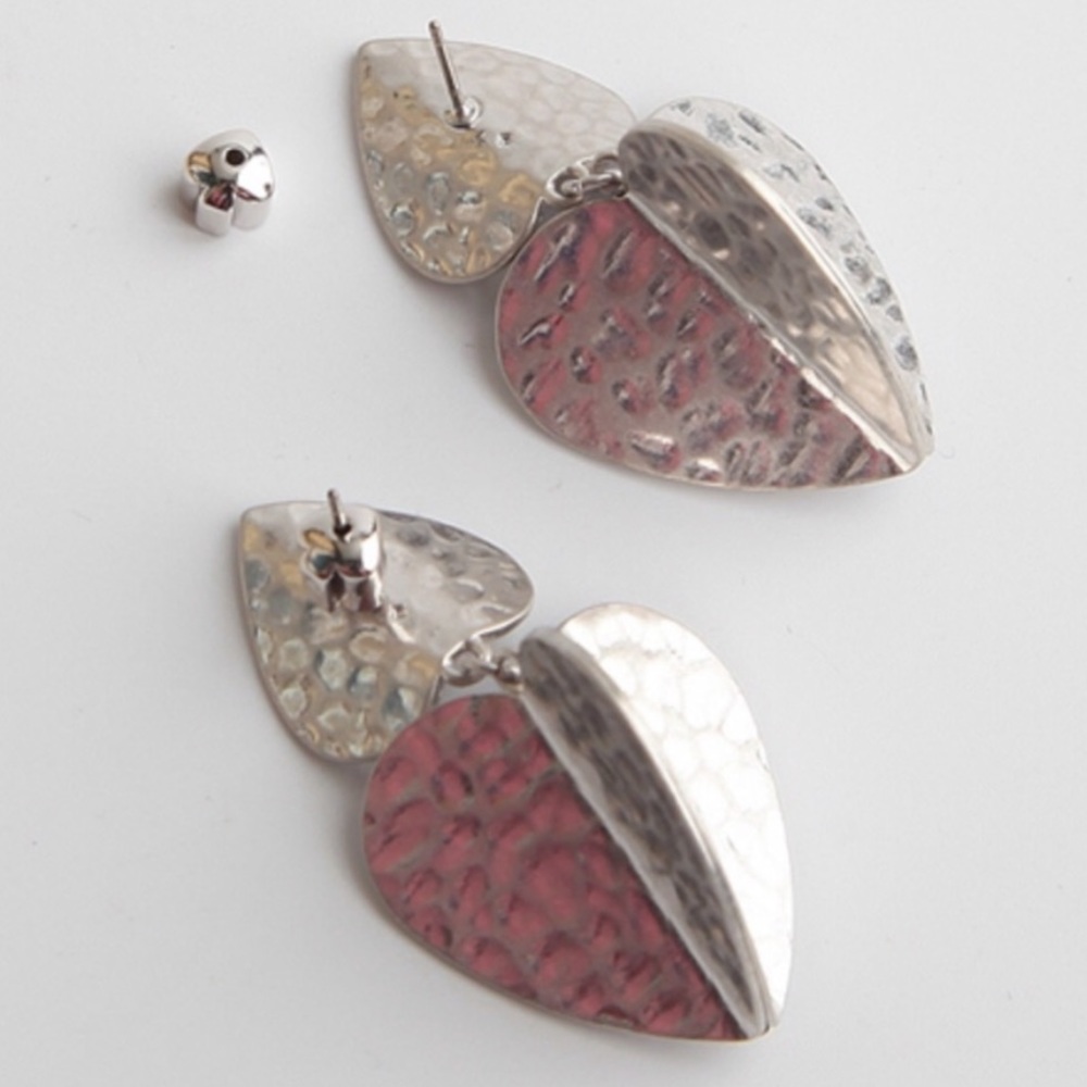 New Kate Spade metal petal drop earrings - Picture 12 of 14